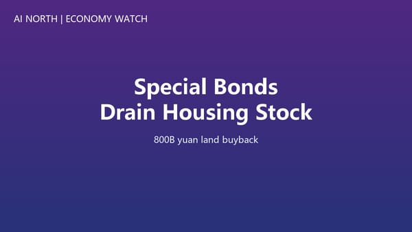 Special Bonds Drain Housing and Land Inventory at Scale